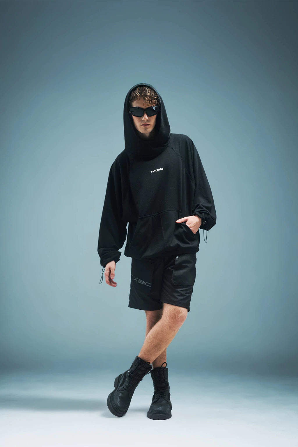 Short Cargo [ Mesh] Negro