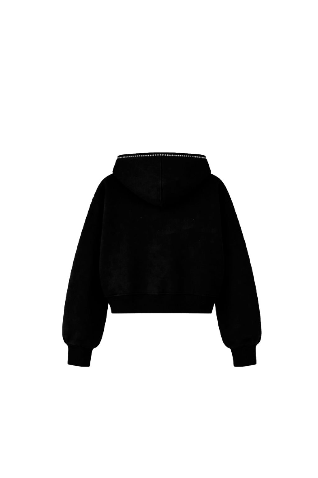 Tribal Zip Hoodie Noir