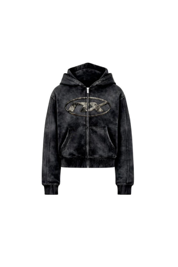 Afterwar Zip Hoodie Washed