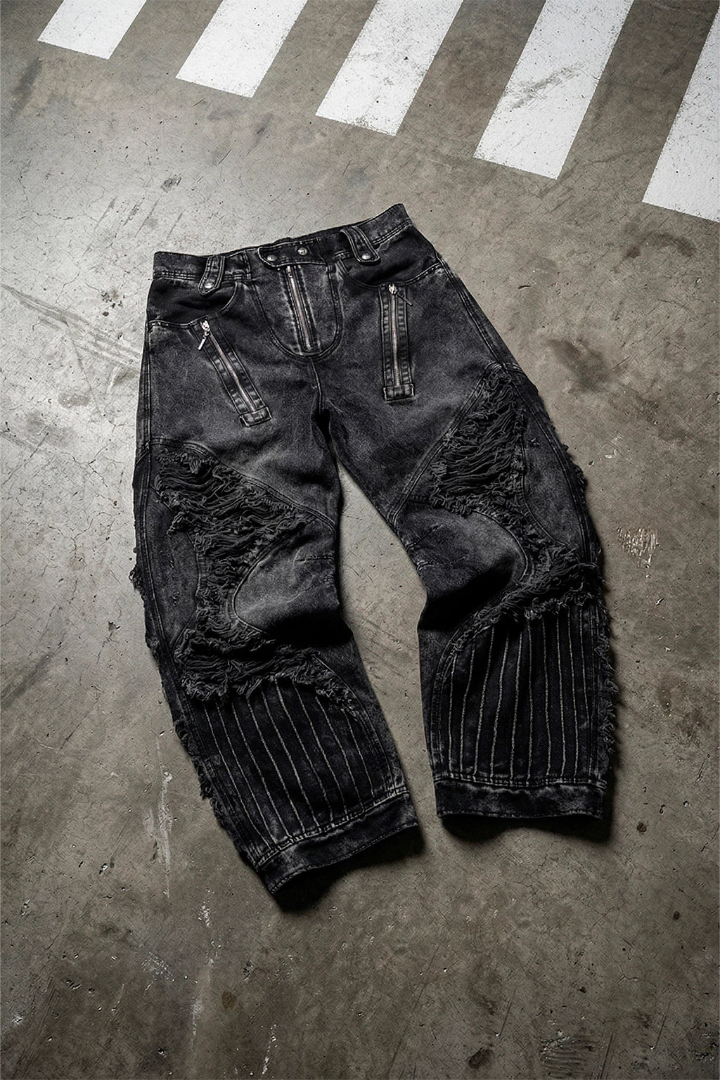 Massive Pant Washed Grey
