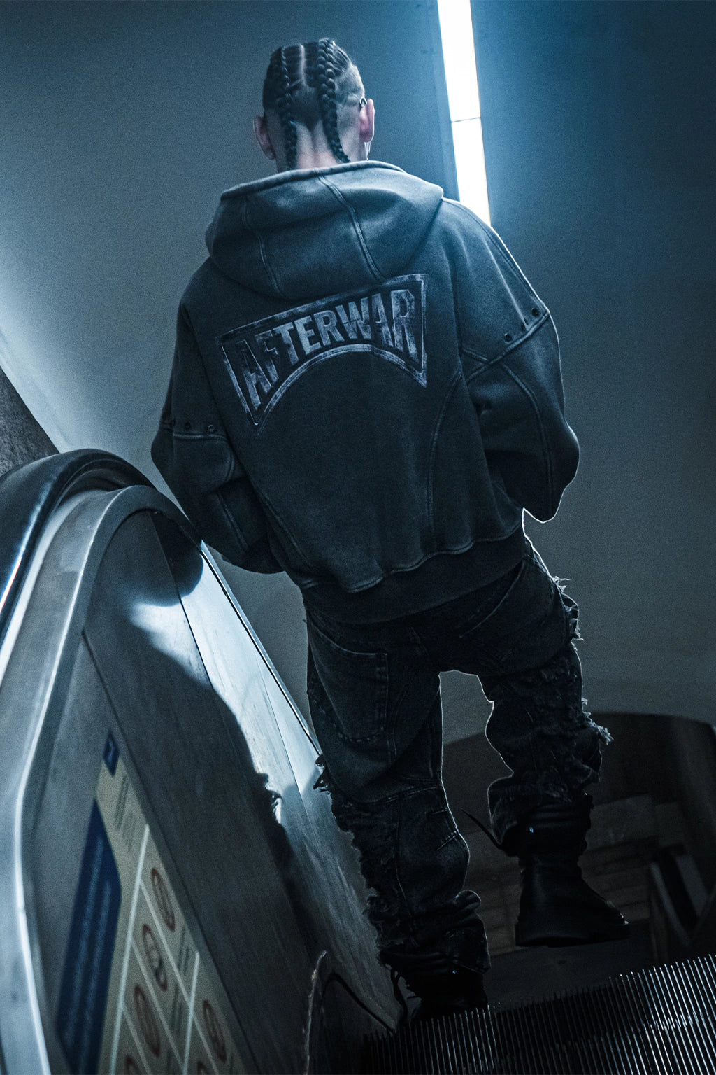 Afterwar Zip Hoodie Washed