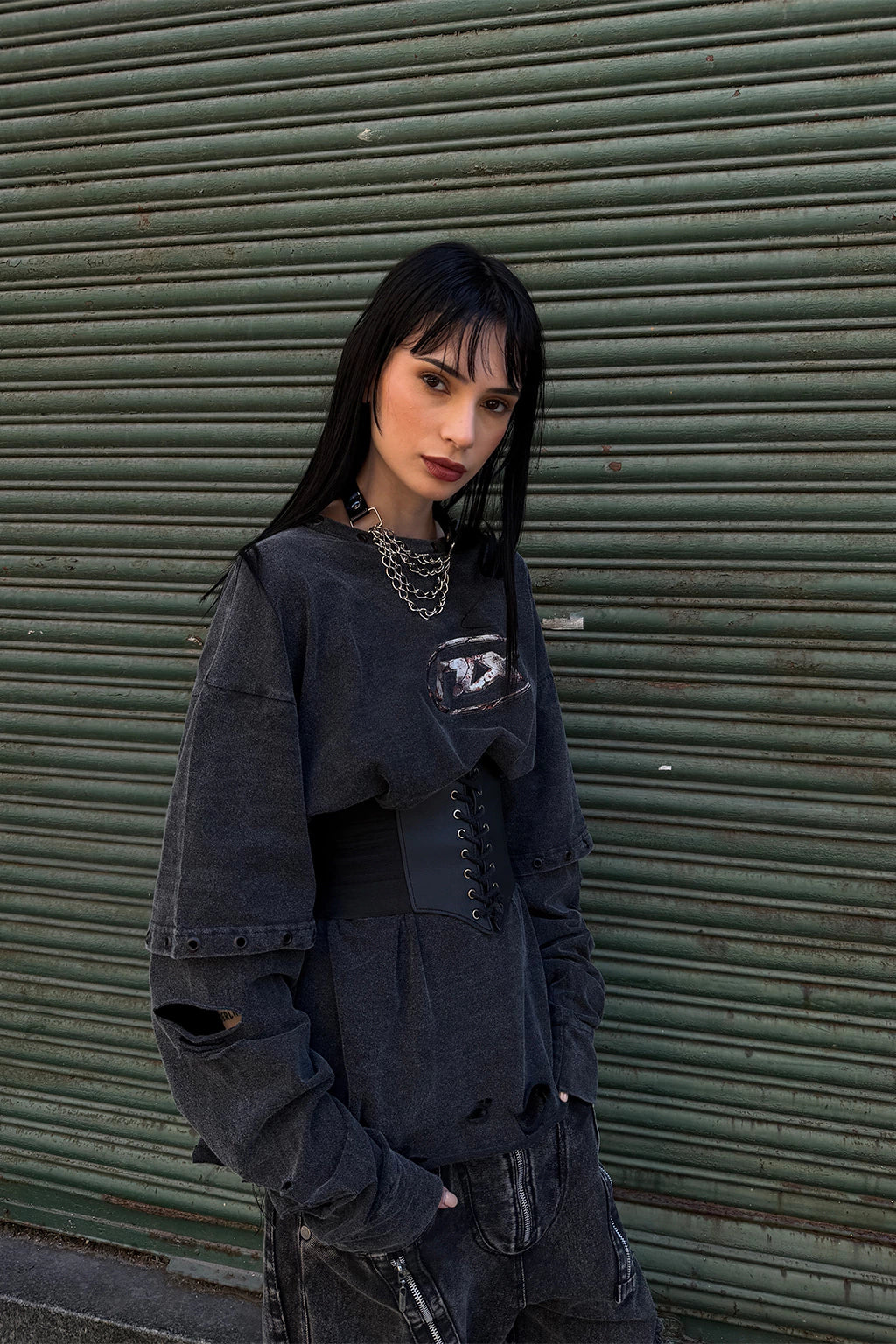 Layed Sleeves Nx T Shirt