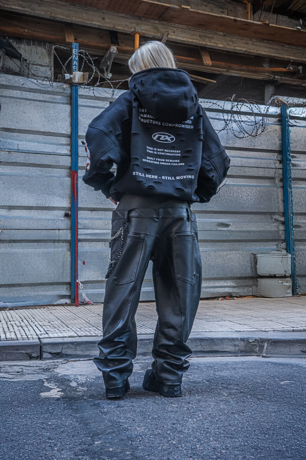 Flame Destroyed Hoodie