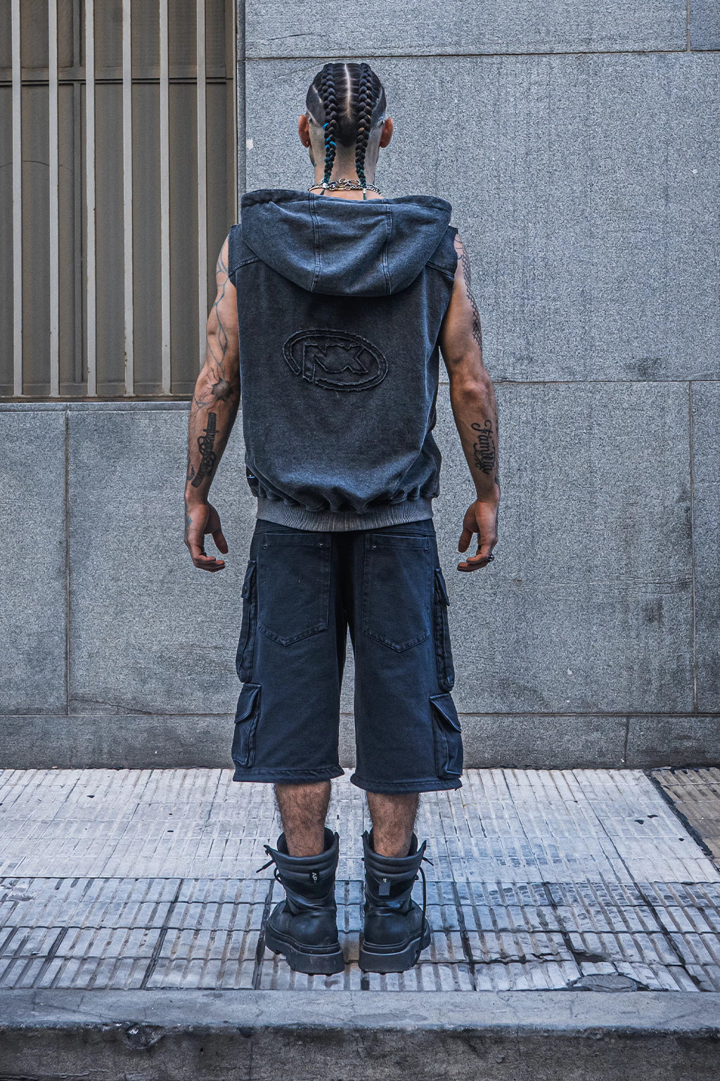 Multipocket Cargo Pant Noir