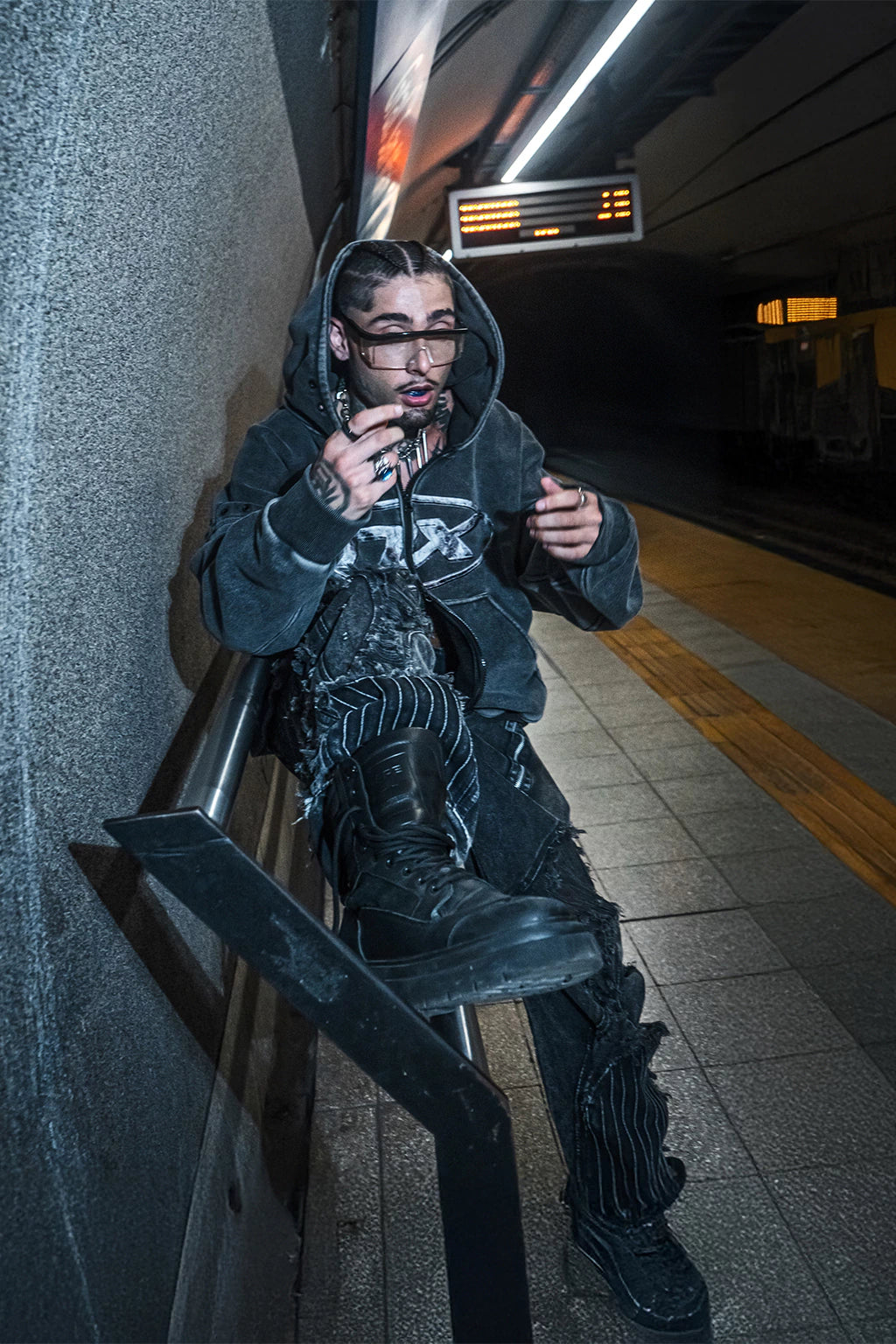 Afterwar Zip Hoodie Washed