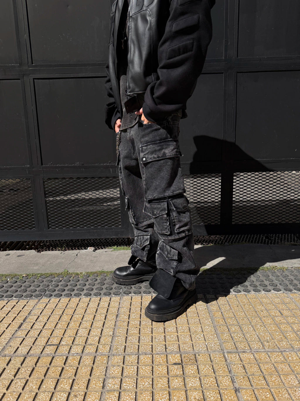 Multipocket Cargo Pant Washed Stone