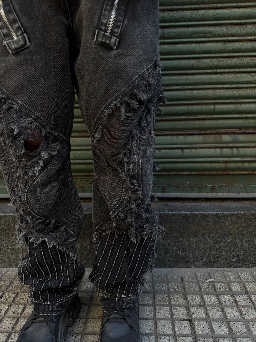 Massive Pant Washed Grey