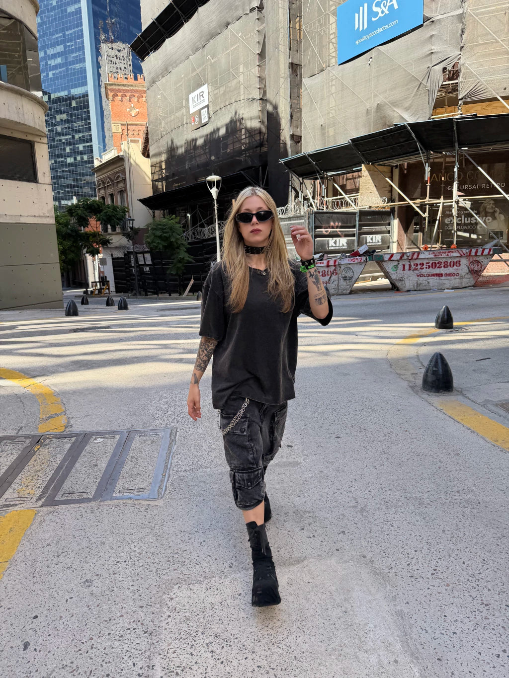 Multipocket Cargo Pant Washed Stone