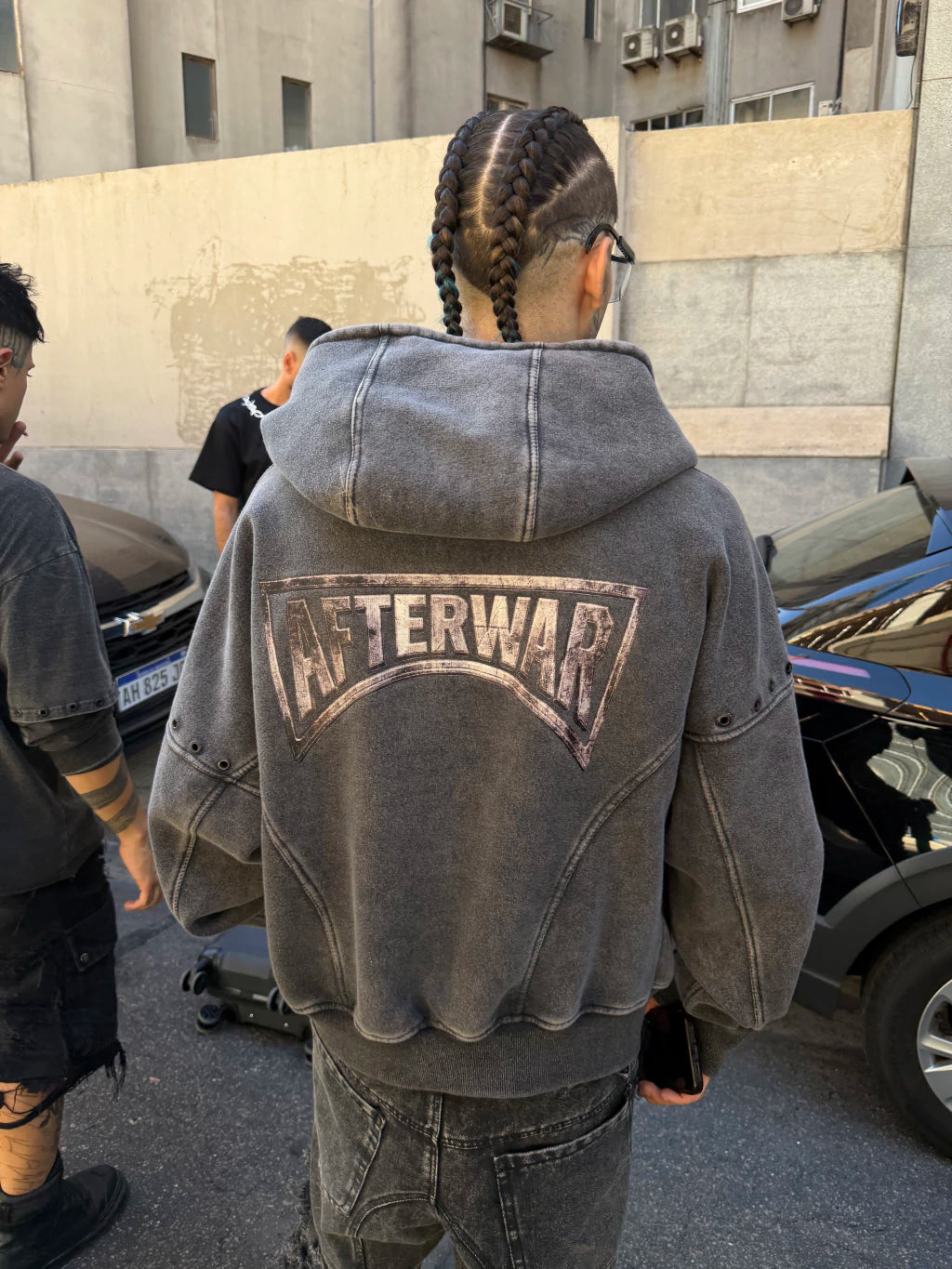 Afterwar Zip Hoodie Washed