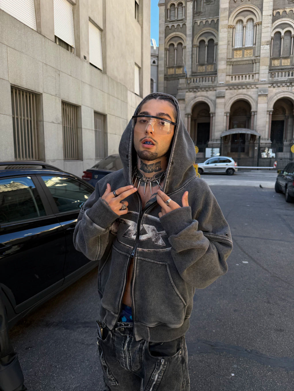 Afterwar Zip Hoodie Washed